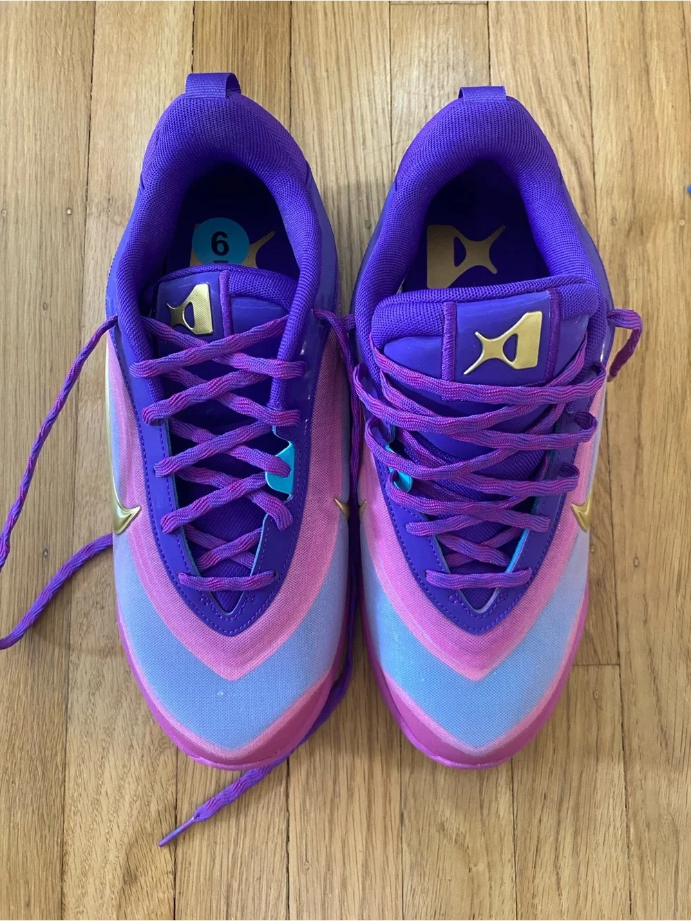 NEW Nike Youth A'One Aja Wilson Unapologetic Purple Pink